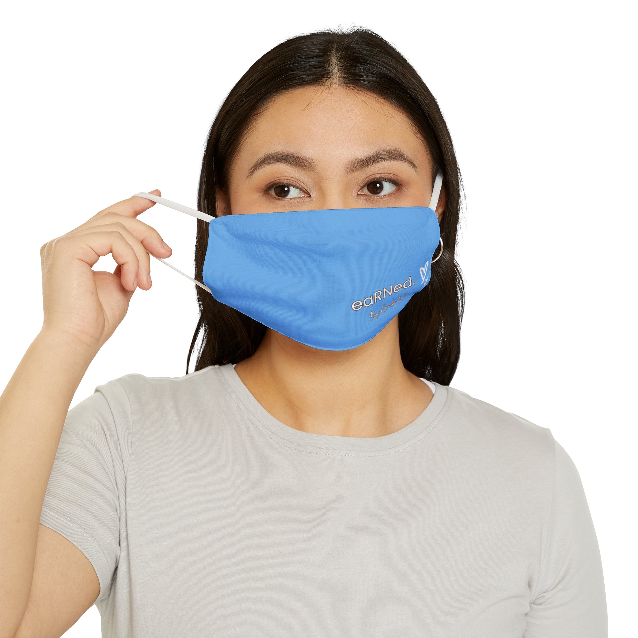 Snug-Fit Face Mask — Adjustable Ear Loops