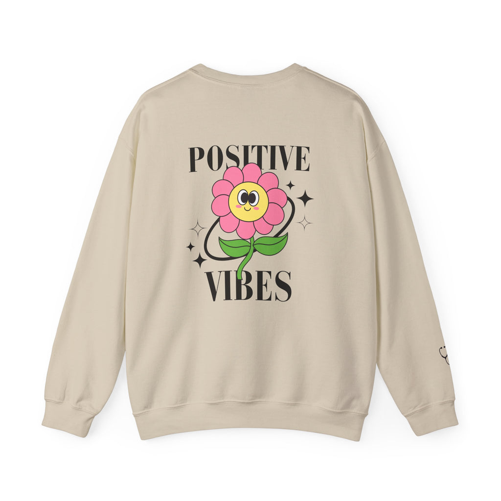 “Positive Vibes” Crewneck Sweatshirt