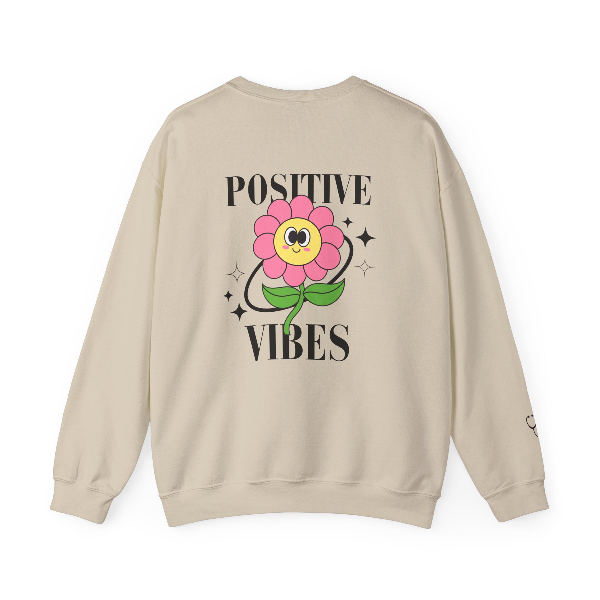 “Positive Vibes” Crewneck Sweatshirt