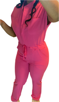 Hot Pink Jumpsuit