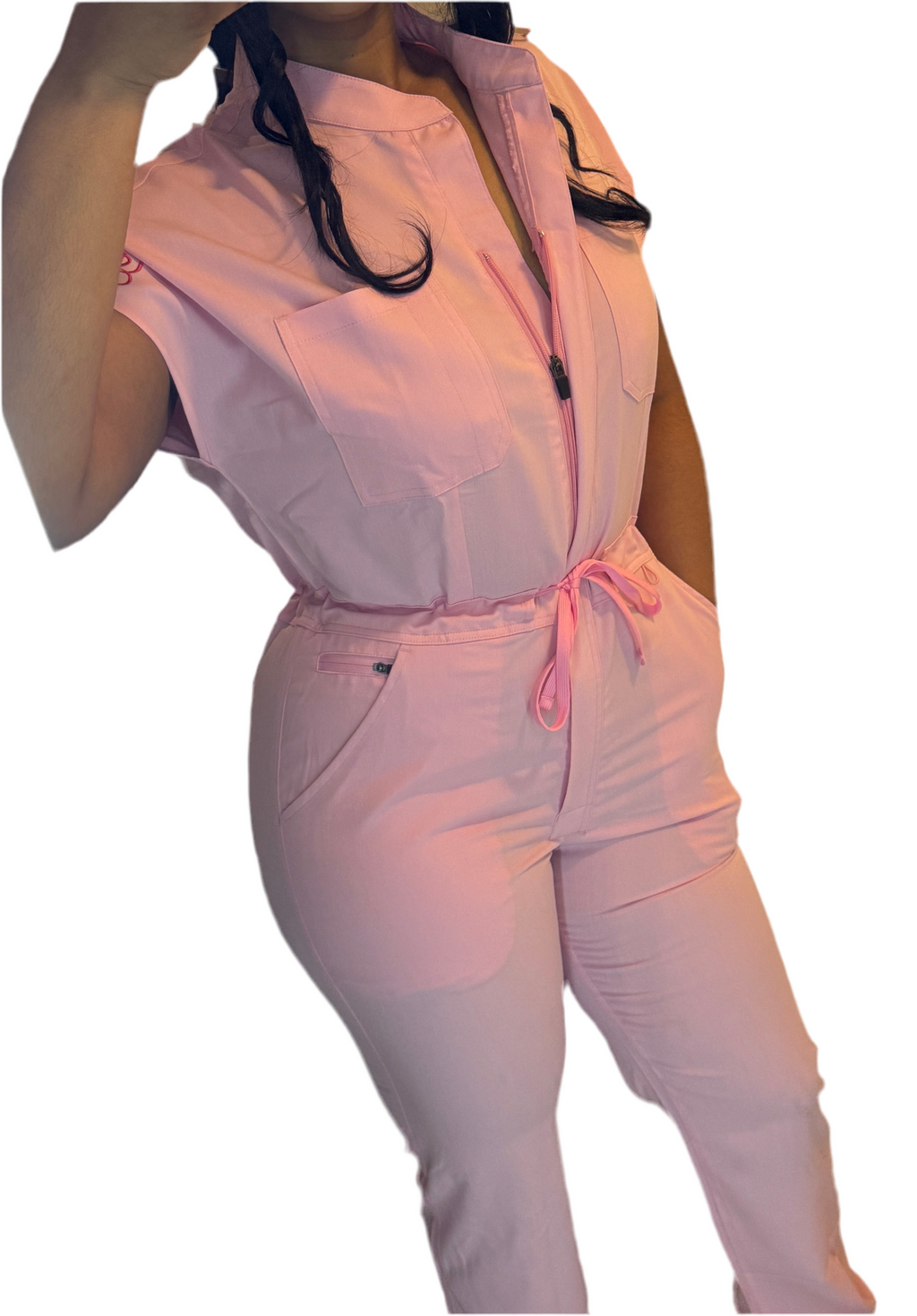 Baby Pink Jumpsuit