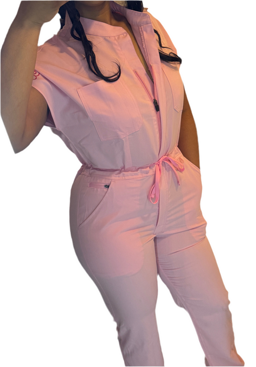 Baby Pink Jumpsuit