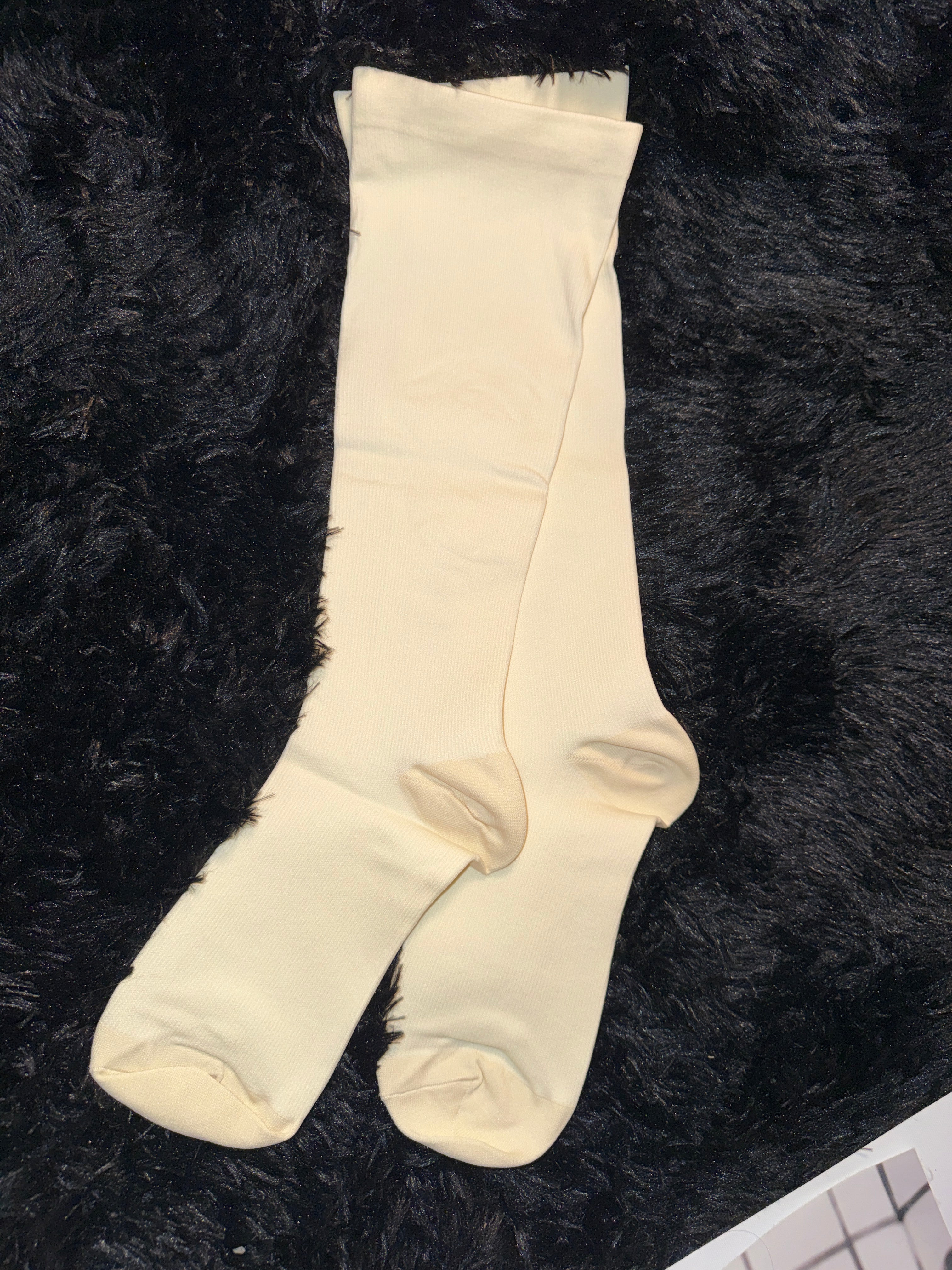 3XL Nude Compression Socks