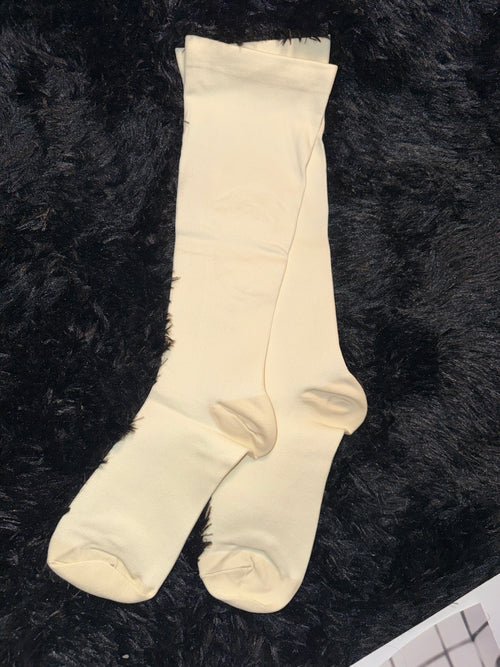 3XL Nude Compression Socks
